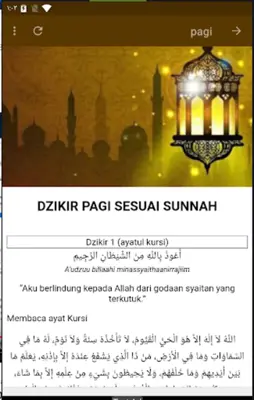 dzikir pagi petang - Sesuai Sunnah android App screenshot 2